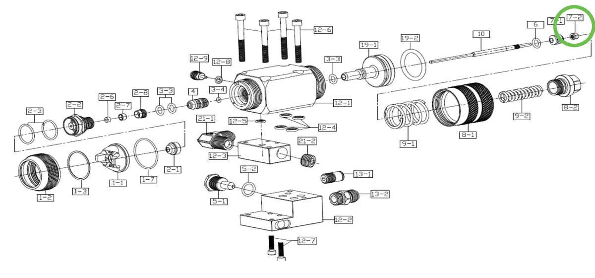 Auto Viper-X® Needle Rod Screw 1