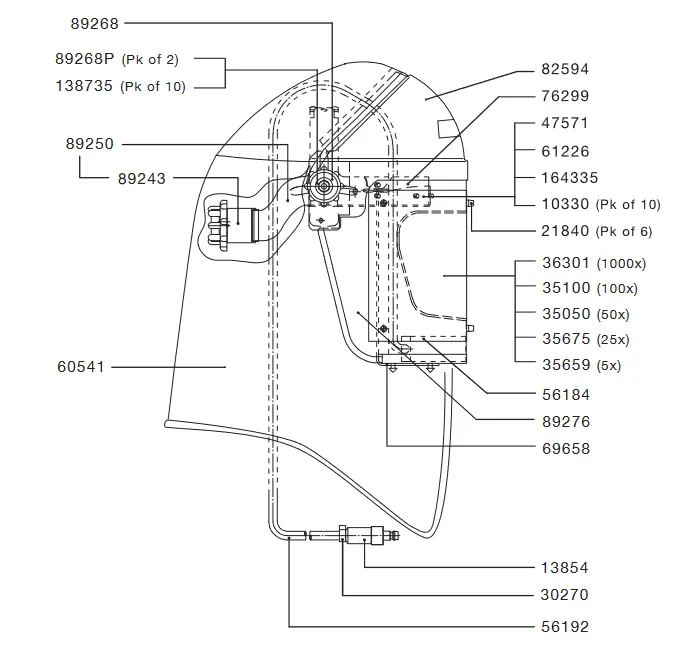 Sata Vision 2000 Charcoal Belt Unit T-Connection 2