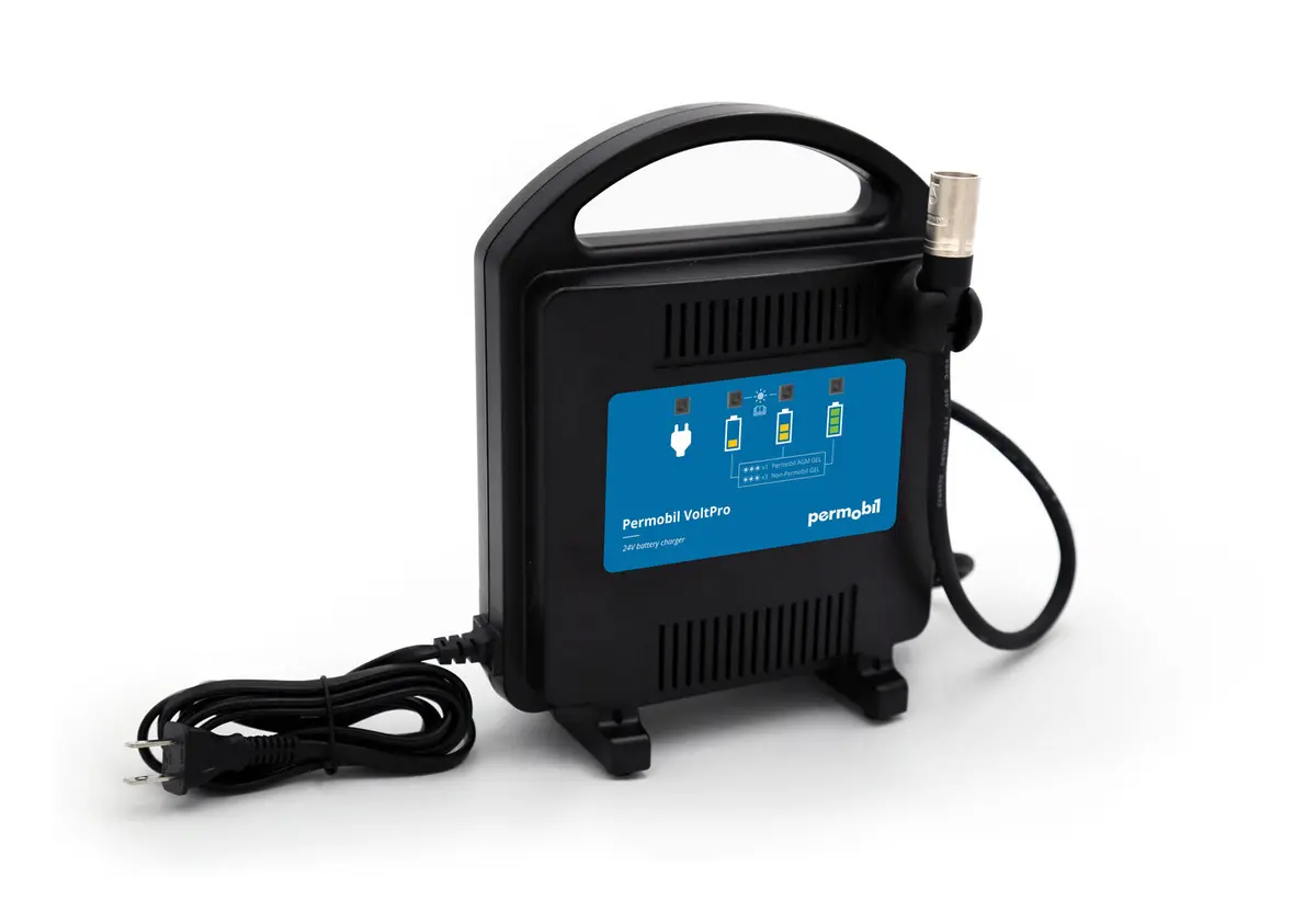 24V 10 Ah Gel/Agm Battery Charger For Permobil Power Chairs | 616270 1