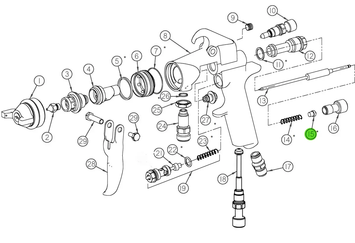 Ca Technologies 60-209 Spring Seat H.D. 1