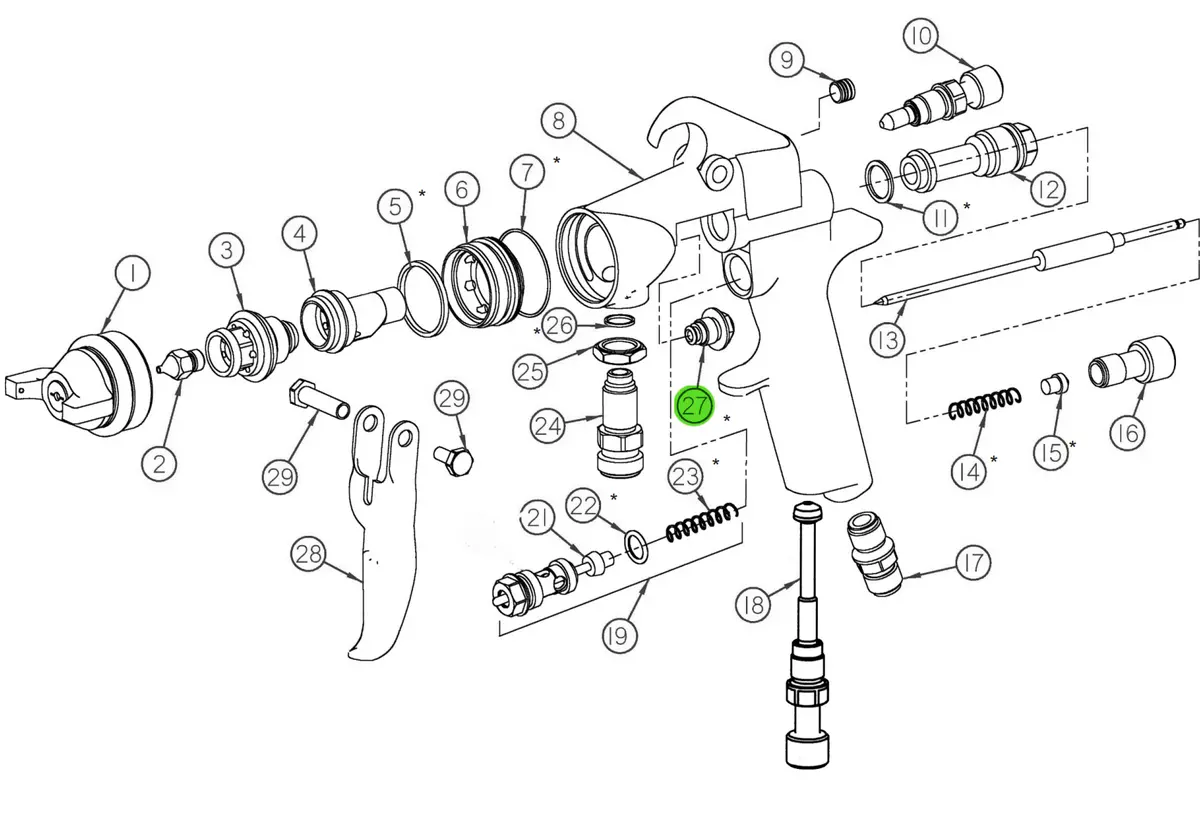 Needle Seal Assy 1