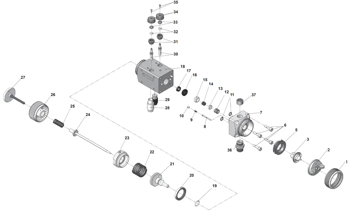 Walther Pilot V2070013003 Hexagon Socket Screw 1
