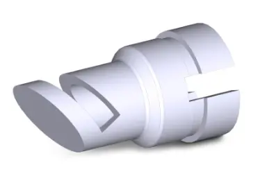 Wagner 2428284 X1 Angled Nozzle, 45° 1