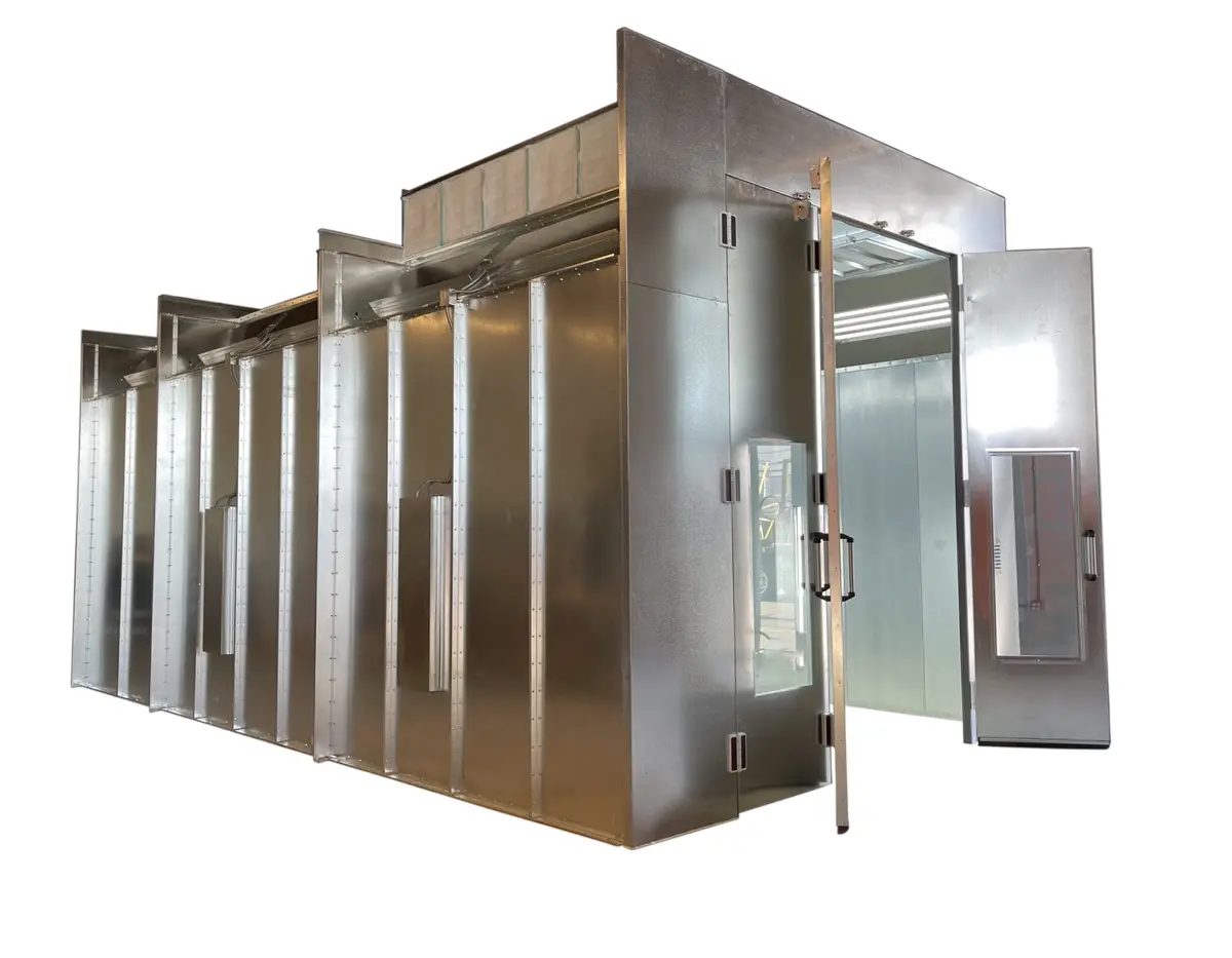 Total Finishing Xl Automotive Semi-Down Airflow Paint Spray Booth 1