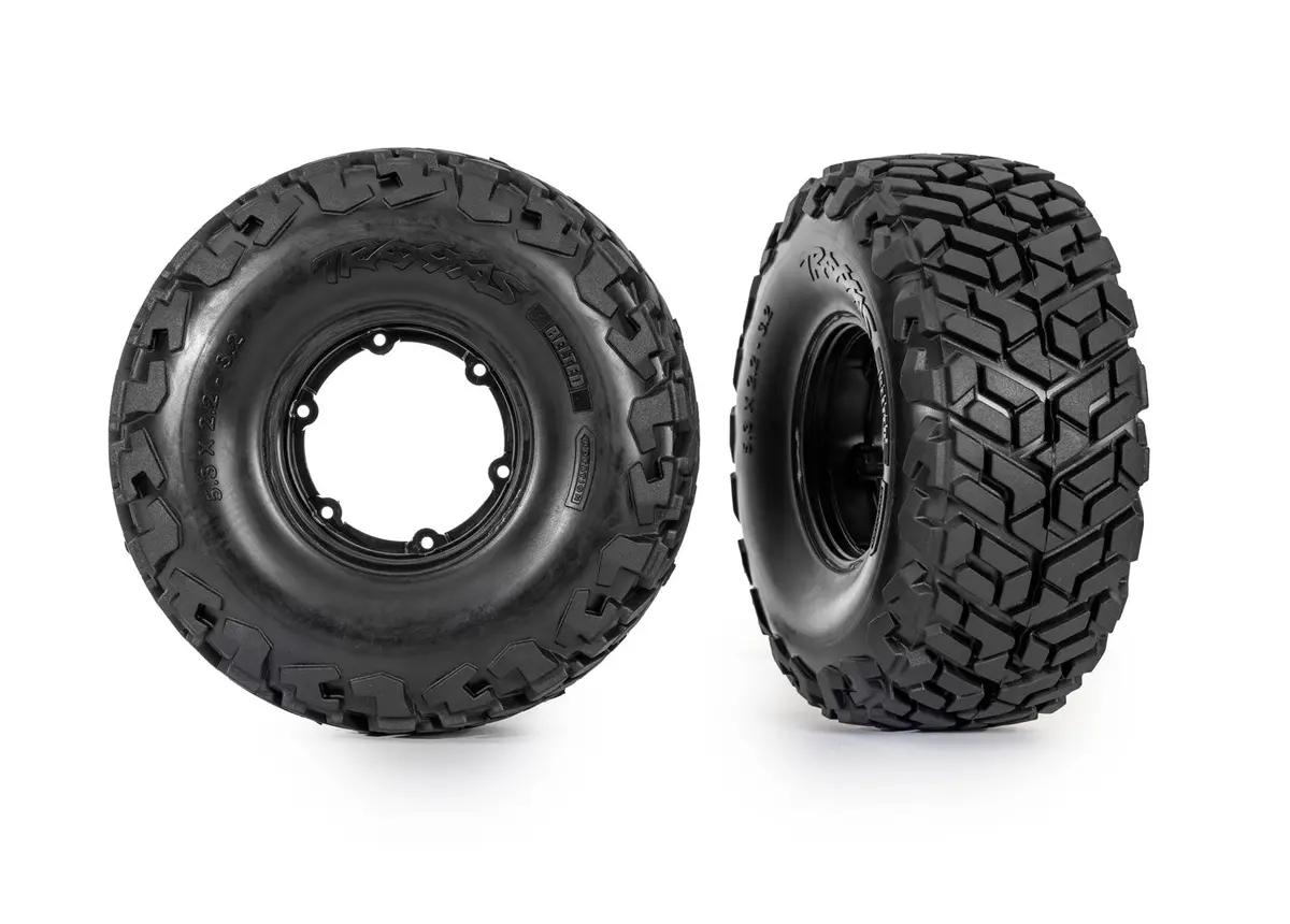 T&W Pro Scale Blk Whl Belted 1