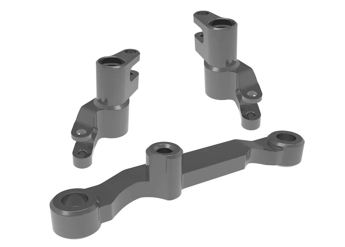 Mini Maxx/Xrt Aluminum Bellcrank Assembly With Drag Link 2