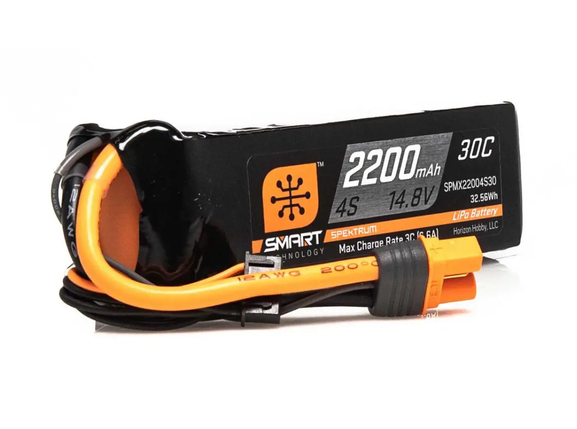 14.8V 2200Mah 4S 30C Smart Lipo Battery 1