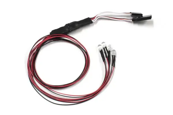 Sprinter Led Light Unit (5Mm/4 Bulbs/L=400/Red) 1