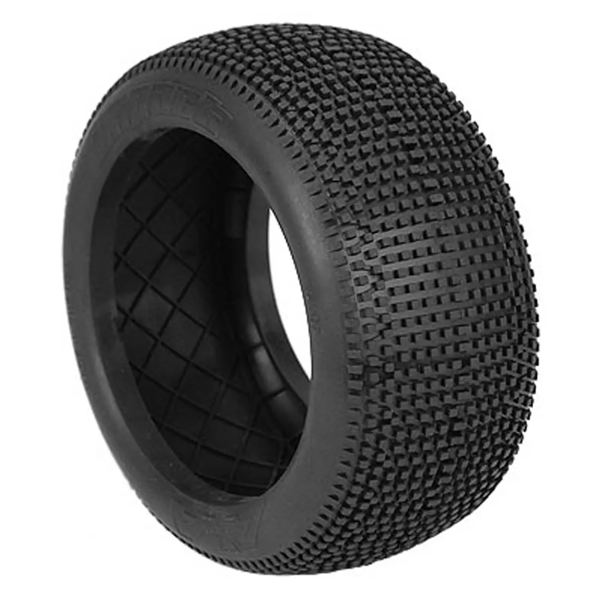 1/8 Evo Impact Soft Long Wear Tires, Red Inserts (2): Truggy 1