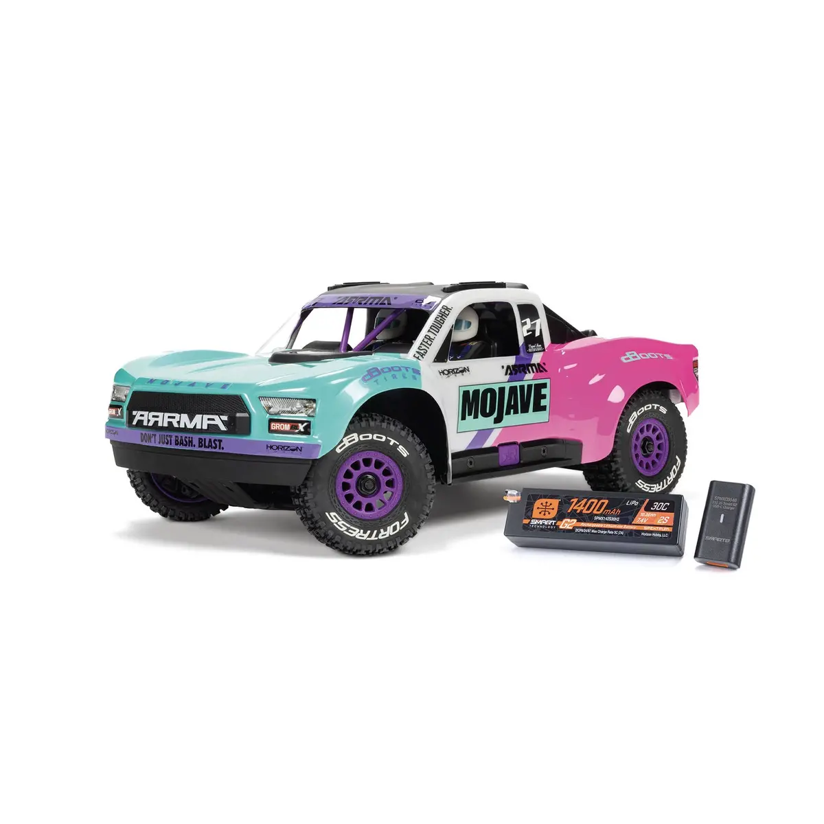 Mojave Grom 223S Blx Brushless 4X4 Small Scale Desert Truck Rtr With Dsc (Battery & Charger Included) 2