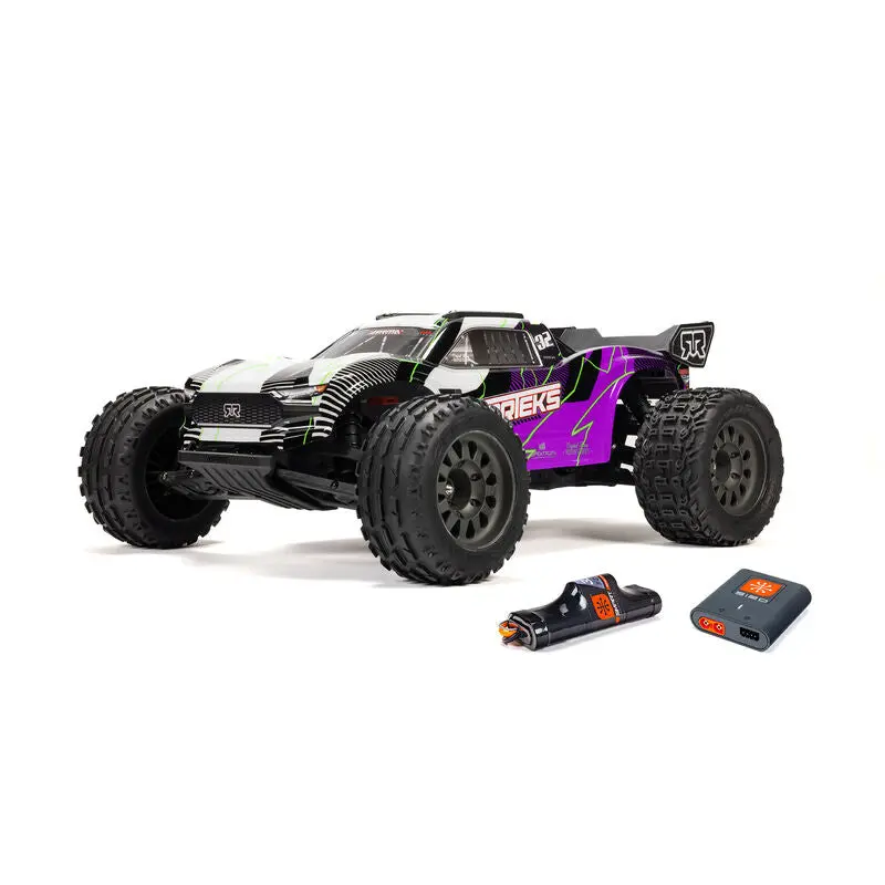 Vorteks 2Wd Mega 550 Rtr Brushed 1/10 Off-Road Stadium Truck W/Slt2 2.4Ghz Radio, Battery & Charger 1