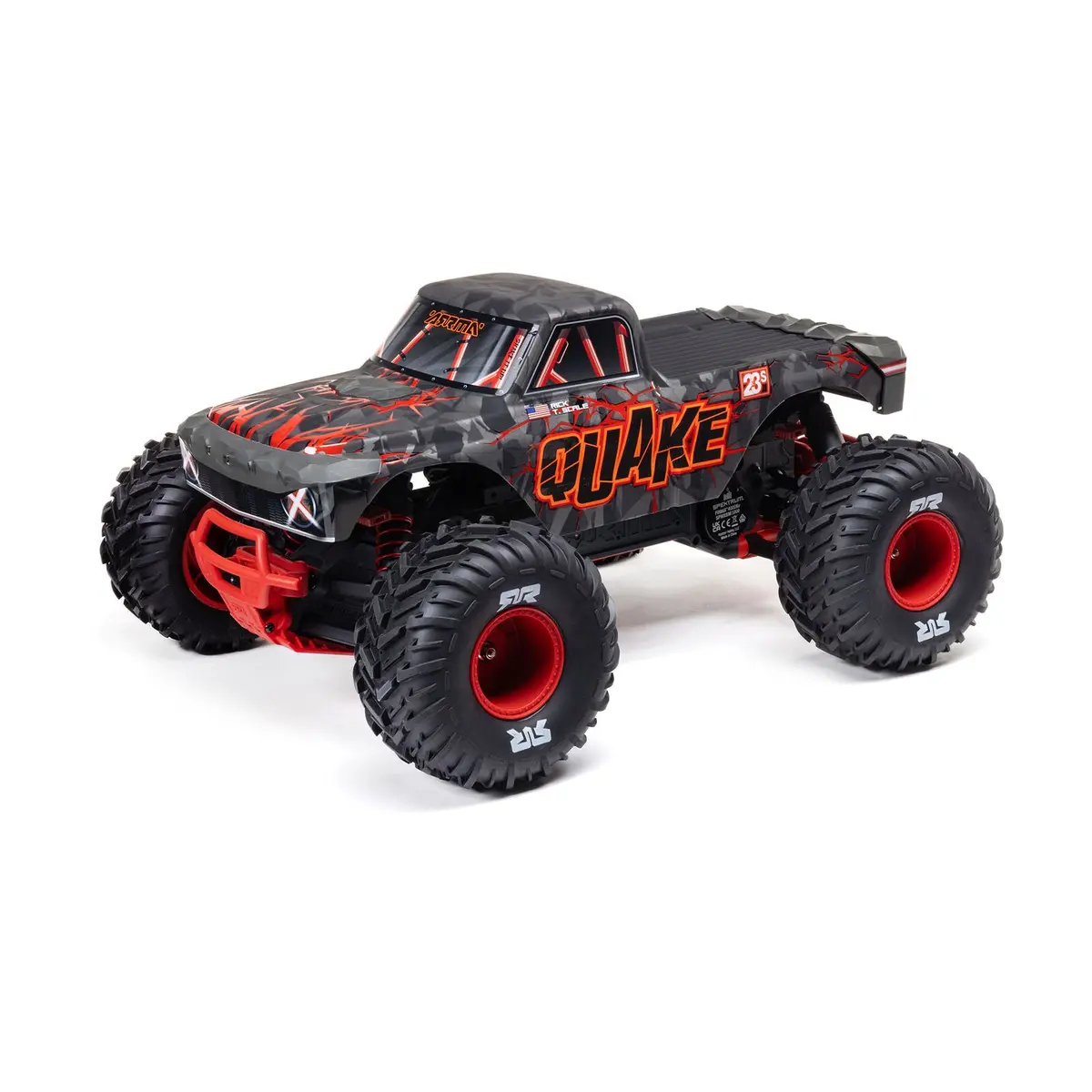 1/10 Quake 223S Dsc 2Wd Rtr Brushless Monster Truck 1
