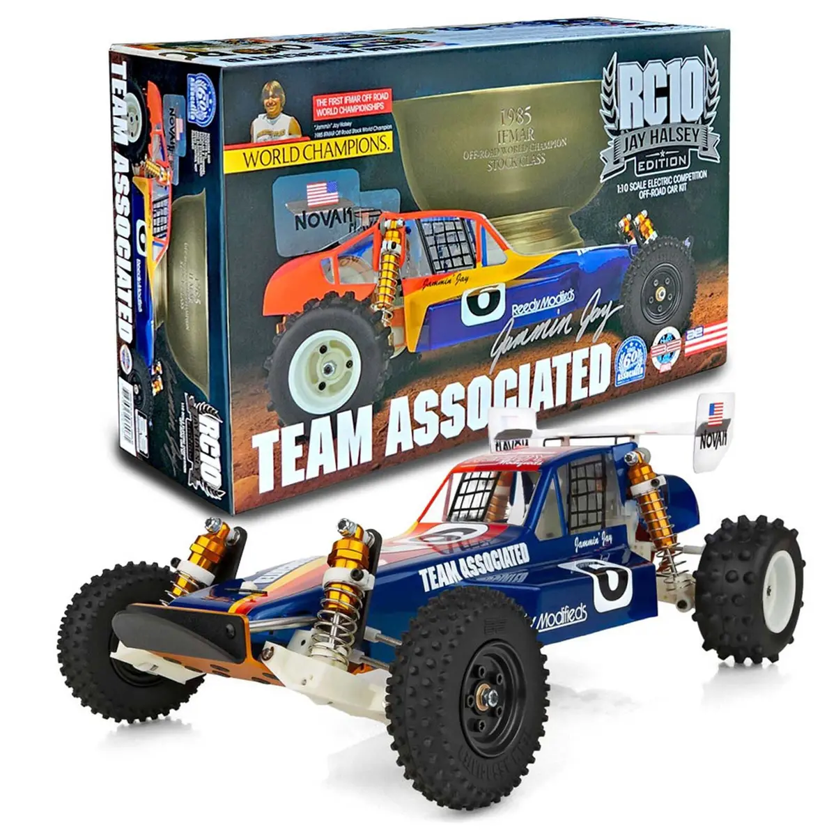 1/10 Rc10 Classic Jay Halsey Edition 2Wd Off-Road Buggy Kit (Limited Edition) 1