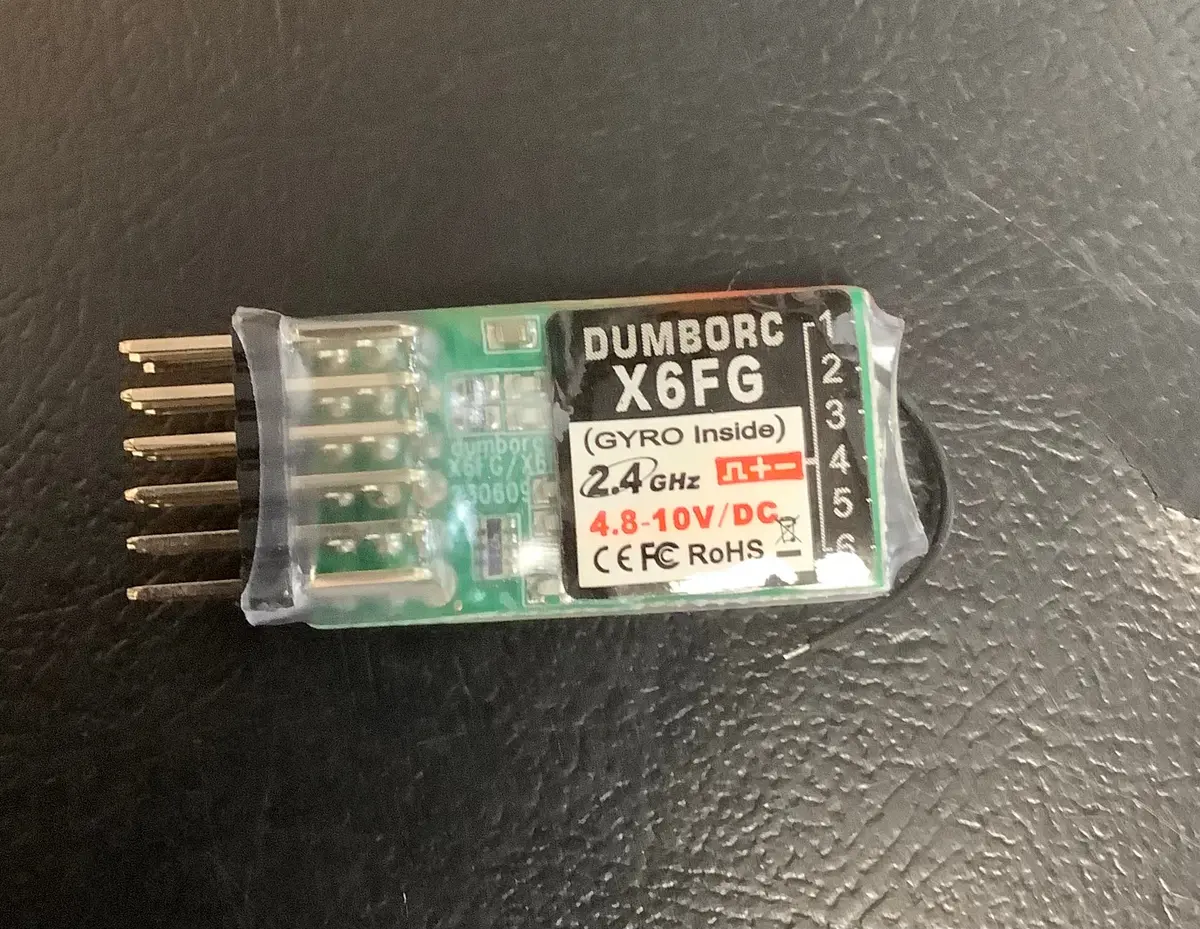 Dumborc X6fg 2.4G 6Ch Receiver With Gyro For Rc X6 Transmitter Remote Controller 1