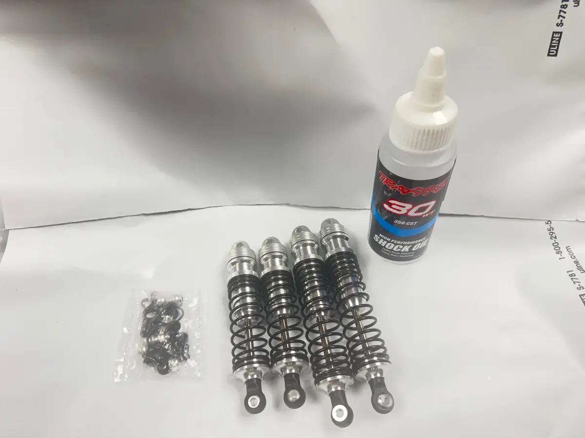 Super Shocks 1/10 Scale Front And Rear Shocks (Comes W/ 30Wt Shock Oil) 1