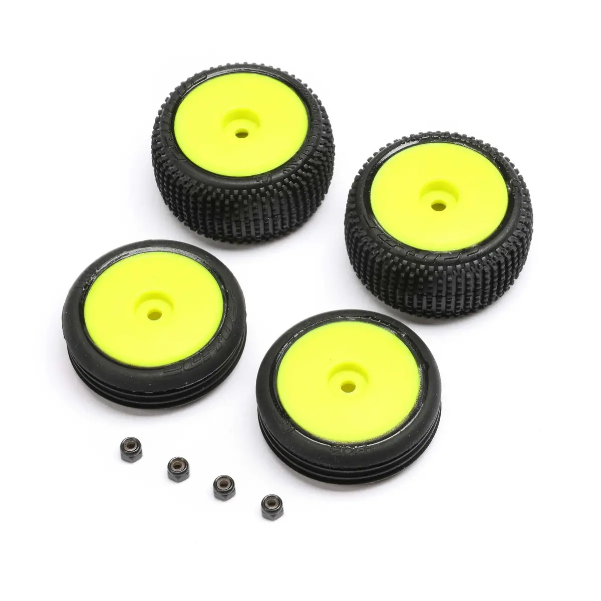 Tires & Wheels Mounted, Yellow: Micro-B 1