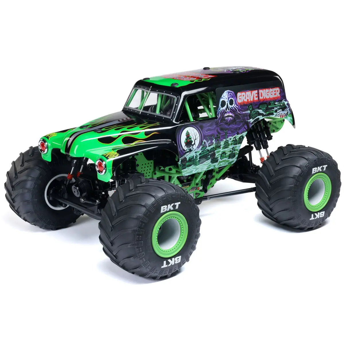 1/8 Lmt 2.0 Grave Digger 4X4 Solid Axle Brushless Monster Truck Rtr 1