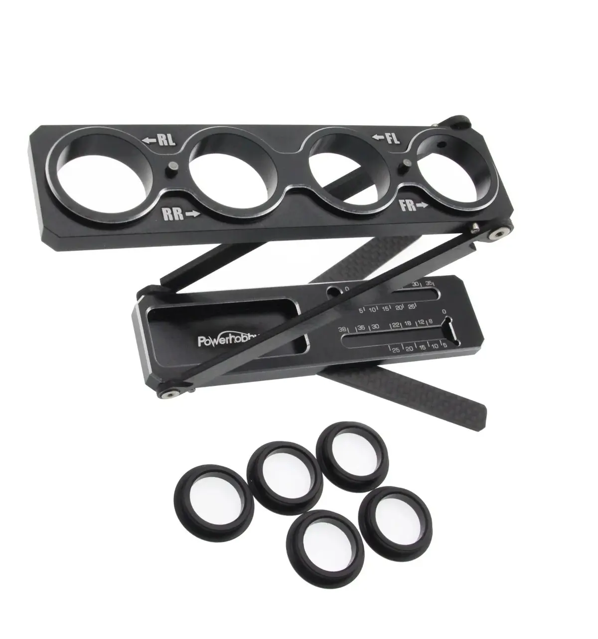 Powerhobby Aluminum Folding Shock Stand For 1/10 & 1/8 1