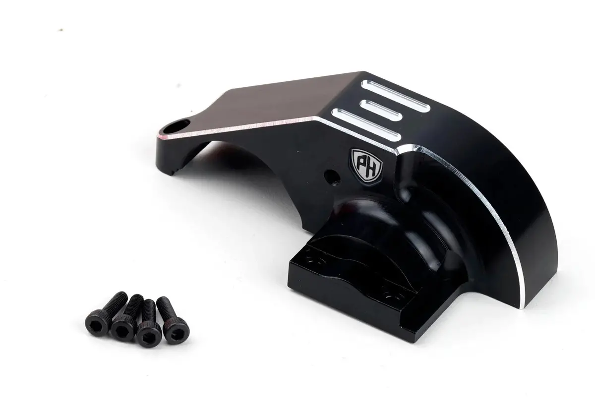 Aluminum Gear Cover Black For Traxxas Maxx / Maxx Slash 1
