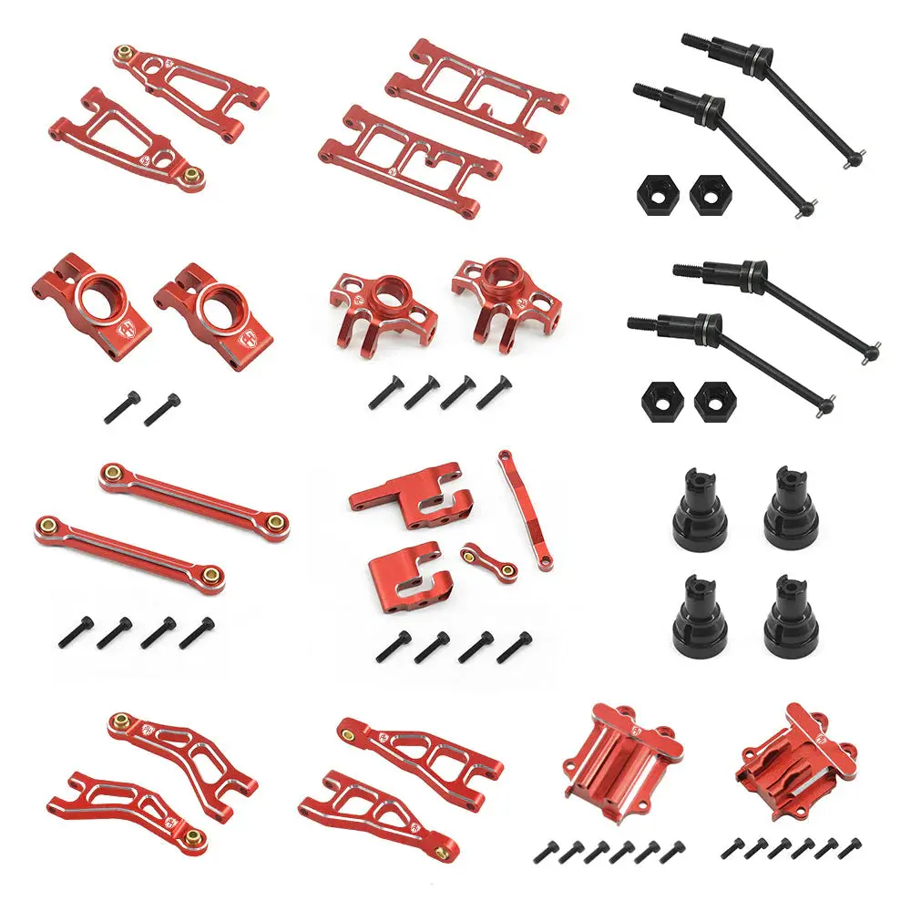 Mojave Grom Powerhobby Aluminum Upgrade Conversion Kit Red 1