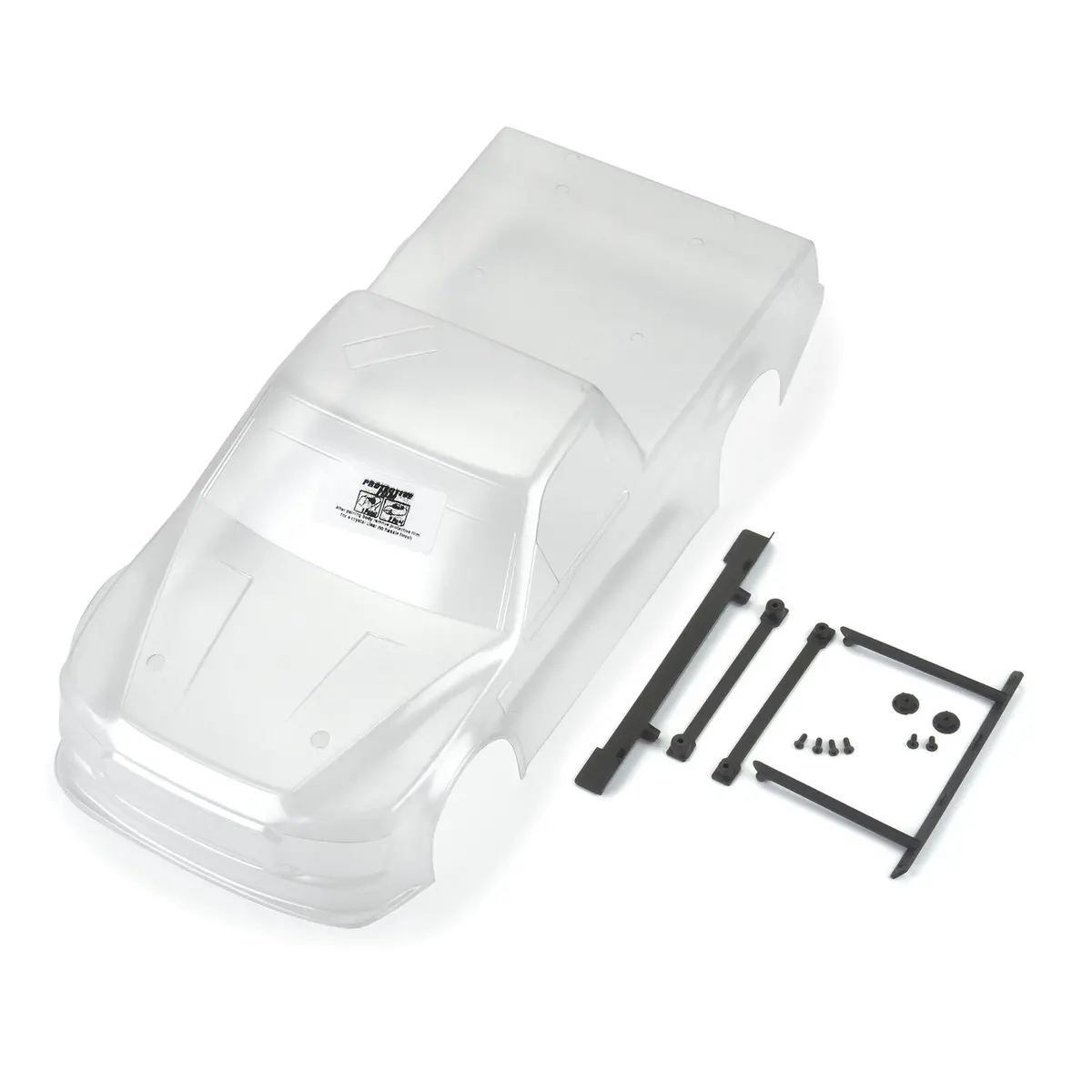 1/12 Pre-Cut 2024 Ford F-150 Truck Clear Body: Losi Nascar 1
