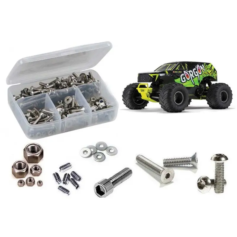 Stainless Steel Screw Kit, 1/10 Arrma Gorgon Mega 1