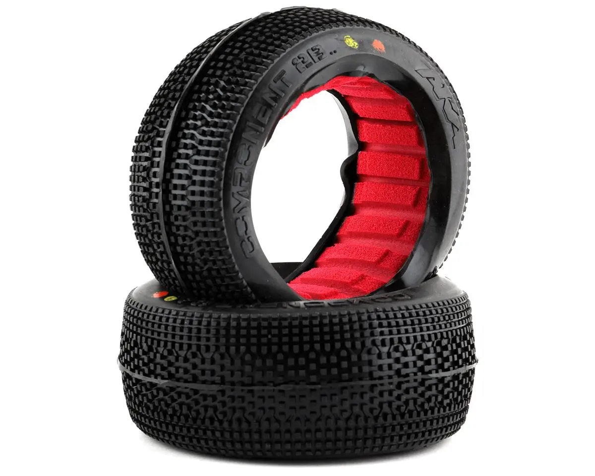 Aka Component 2Ab 1/8 Buggy Tires (2) (Super Soft - Long Wear) 1