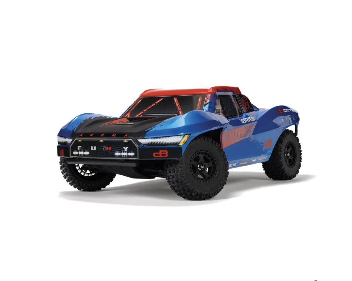 Fury 223S Blx 1/10 Brushless Rtr 2Wd Short Course Truck W/Slt2 2.4Ghz Radio & Dsc 1