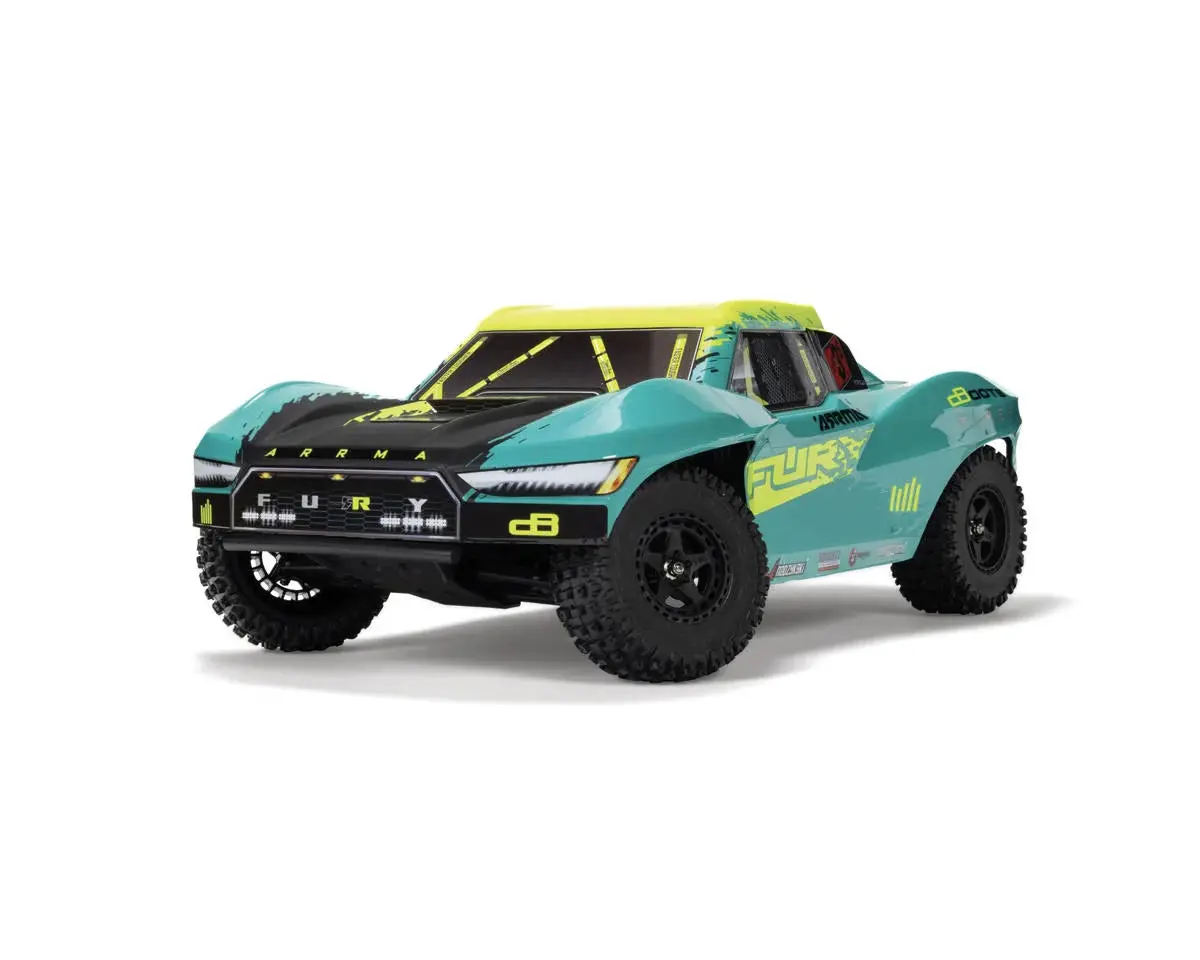 Fury 223S Blx 1/10 Brushless Rtr 2Wd Short Course Truck W/Slt2 2.4Ghz Radio & Dsc 2