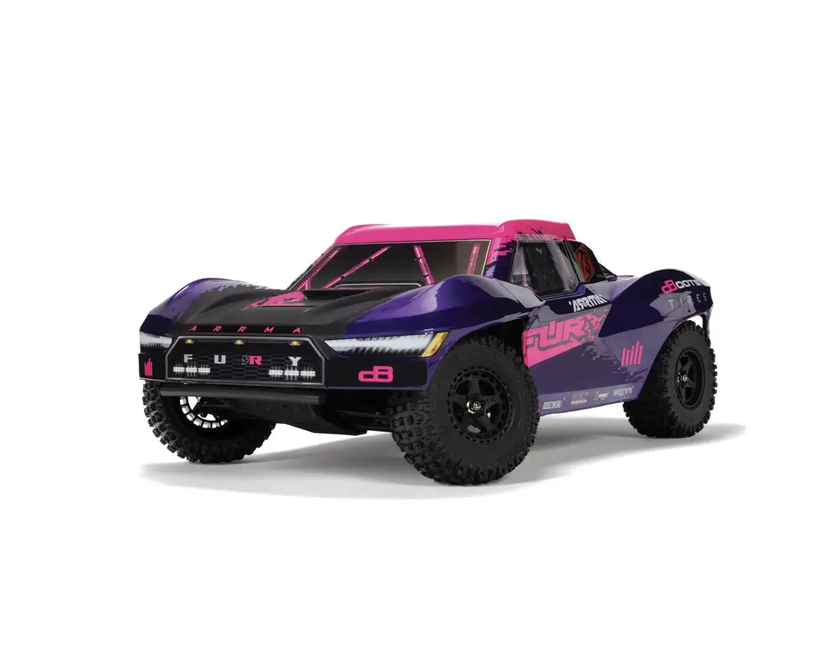 Fury 223S Blx 1/10 Brushless Rtr 2Wd Short Course Truck W/Slt2 2.4Ghz Radio & Dsc 3