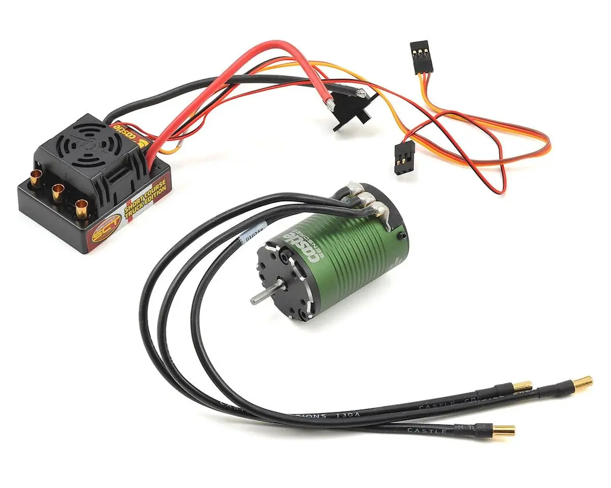 Sidewinder Sct Waterproof Combo W/Sensored 1410 Motor (3800Kv) 1