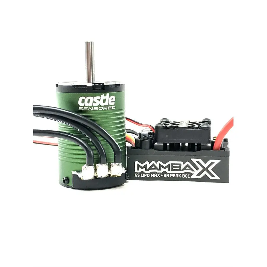 Mamba X Sct Pro Sensored 25.2V Wp Esc & 1410-3800Kv 5Mm Combo 1