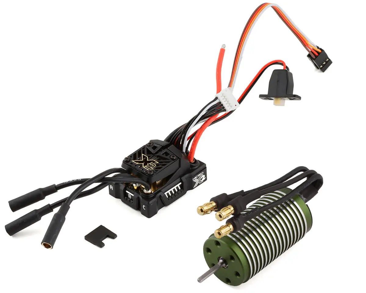 Castle Creations Mamba Micro X2 Waterproof 1/18Th Scale Brushless Combo (4100Kv) 1