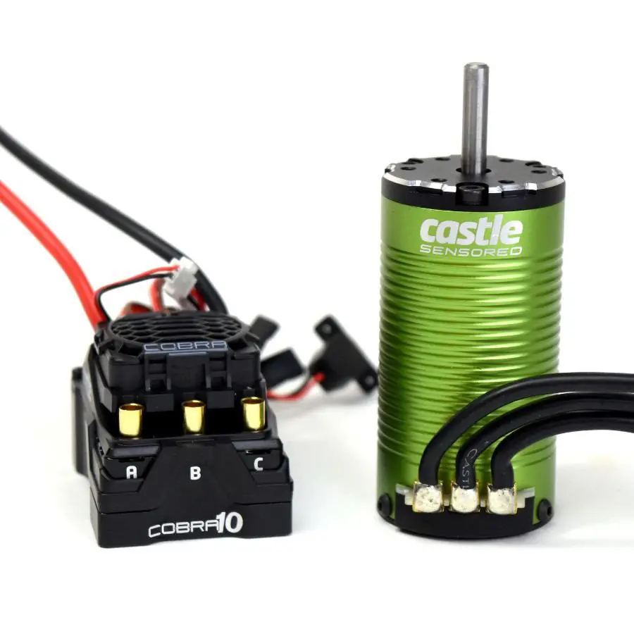 Cobra 10, 6S Max, 25.2V Max, 8A Peak Bec, W/1415-2400Kv 5Mm Sensored Motor 1
