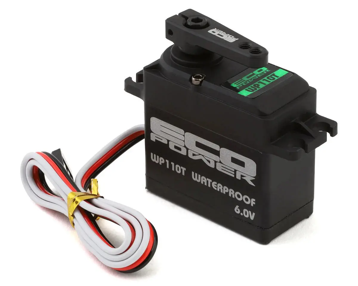 Wp110t Waterproof High Torque Metal Gear Servo For 1/10 2Wd Traxxas™, Arrma™, Losi™ & Other Vehicles 1
