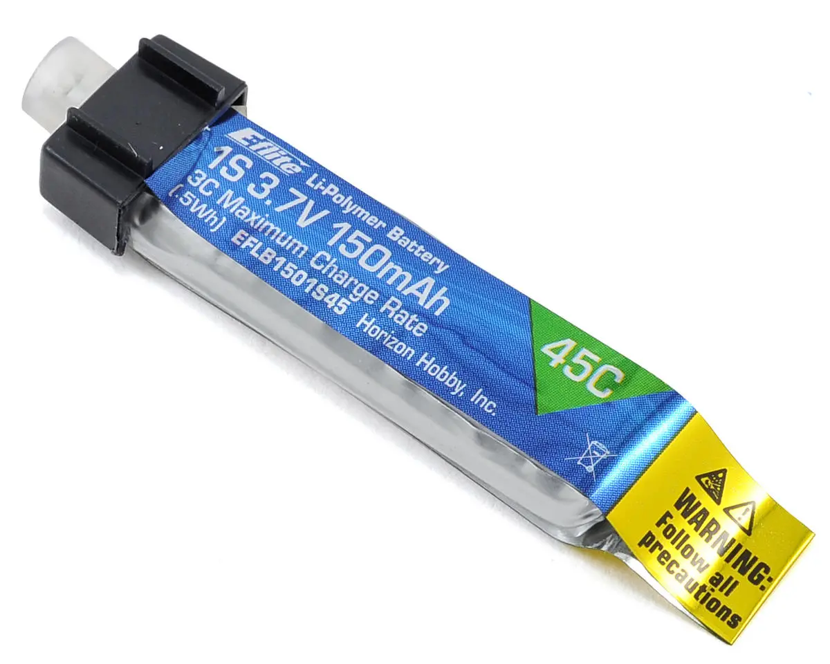E-Flite 1S Lipo Battery 45C (3.7V/150Mah) 1