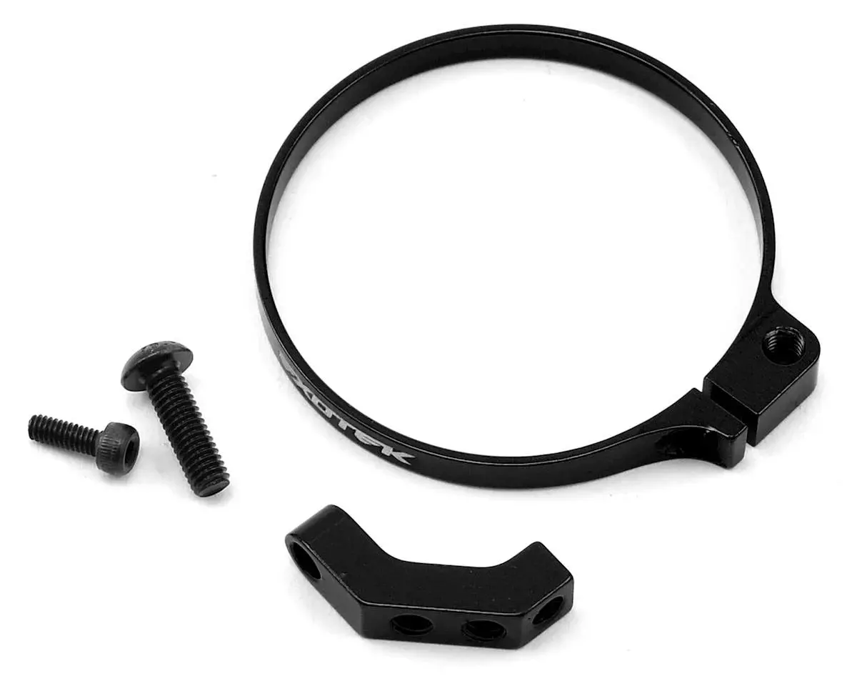 Exotek Racing Angled Clamp On Fan Mount (Black) (540 Can) 1