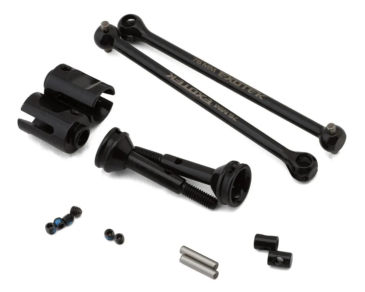 76Mm Rear V3 Hd Steel Cvd Set For Traxxas® Slash® 1