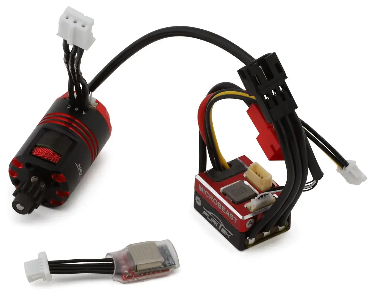 Micro-B Grasshopper Brushless Sensored Esc & Motor Power System Combo 1