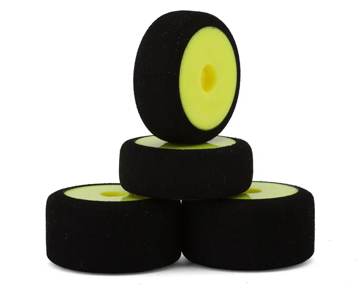 Hackfab Losi Micro-B Foam Tires (4) (Yellow) 1