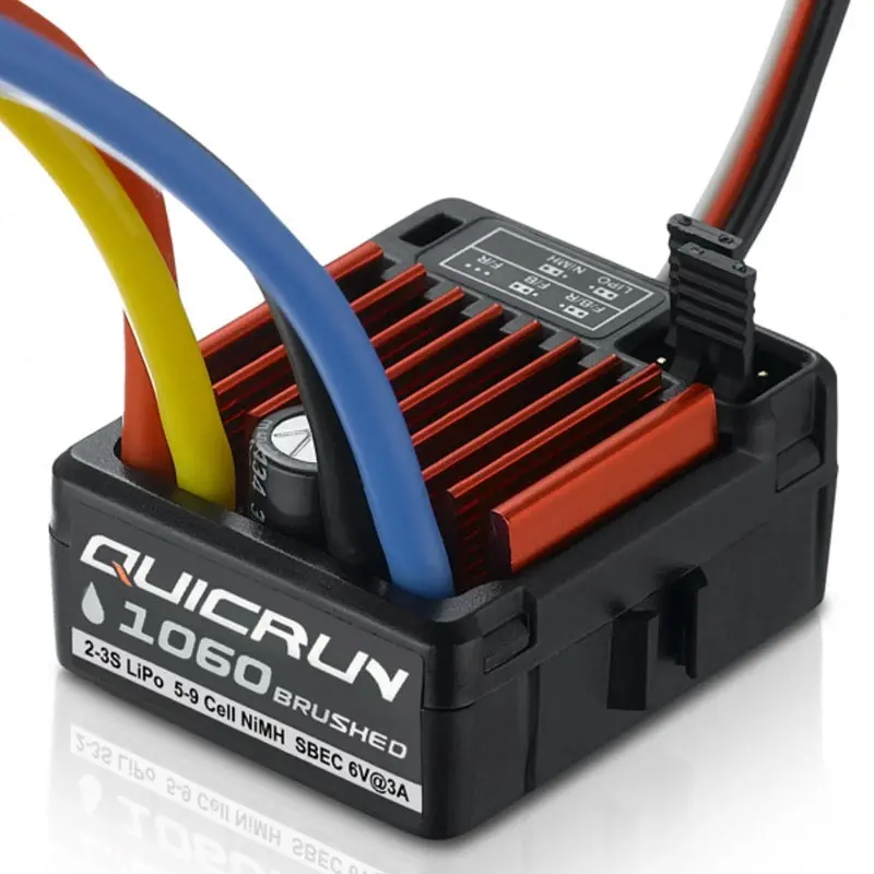 Hobbywing Quicrun 1060 Brushed Esc Sbec T Plug (2-3S) 1