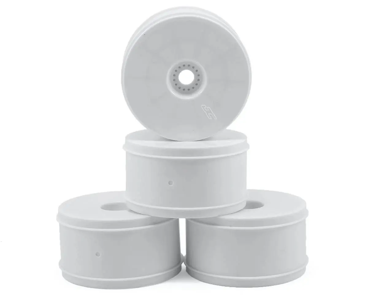 Jconcepts Bullet 4.0" Standard Offset 1/8 Truck Wheels (White) (4) 1