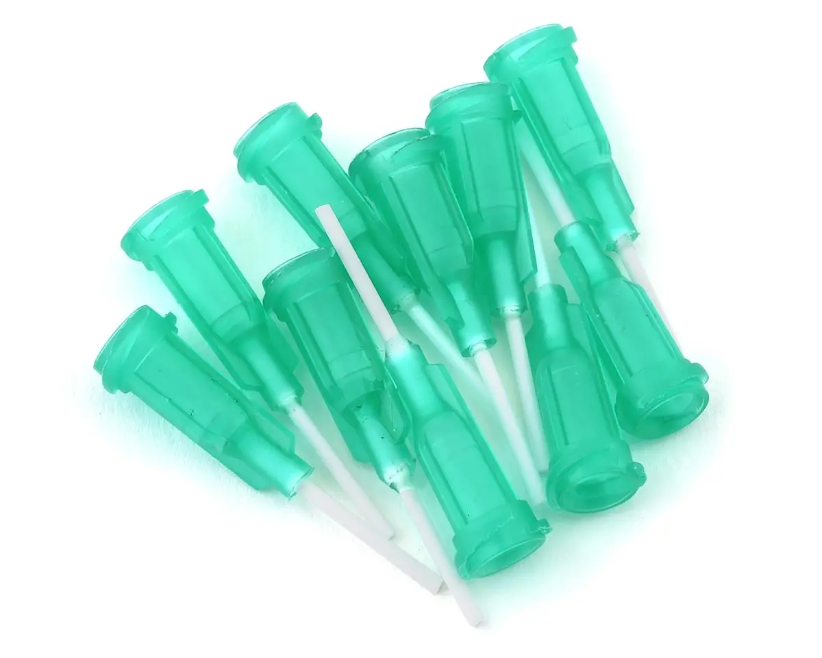 Rm2 Medium Bore Glue Tip Needles (Green) (10) 1