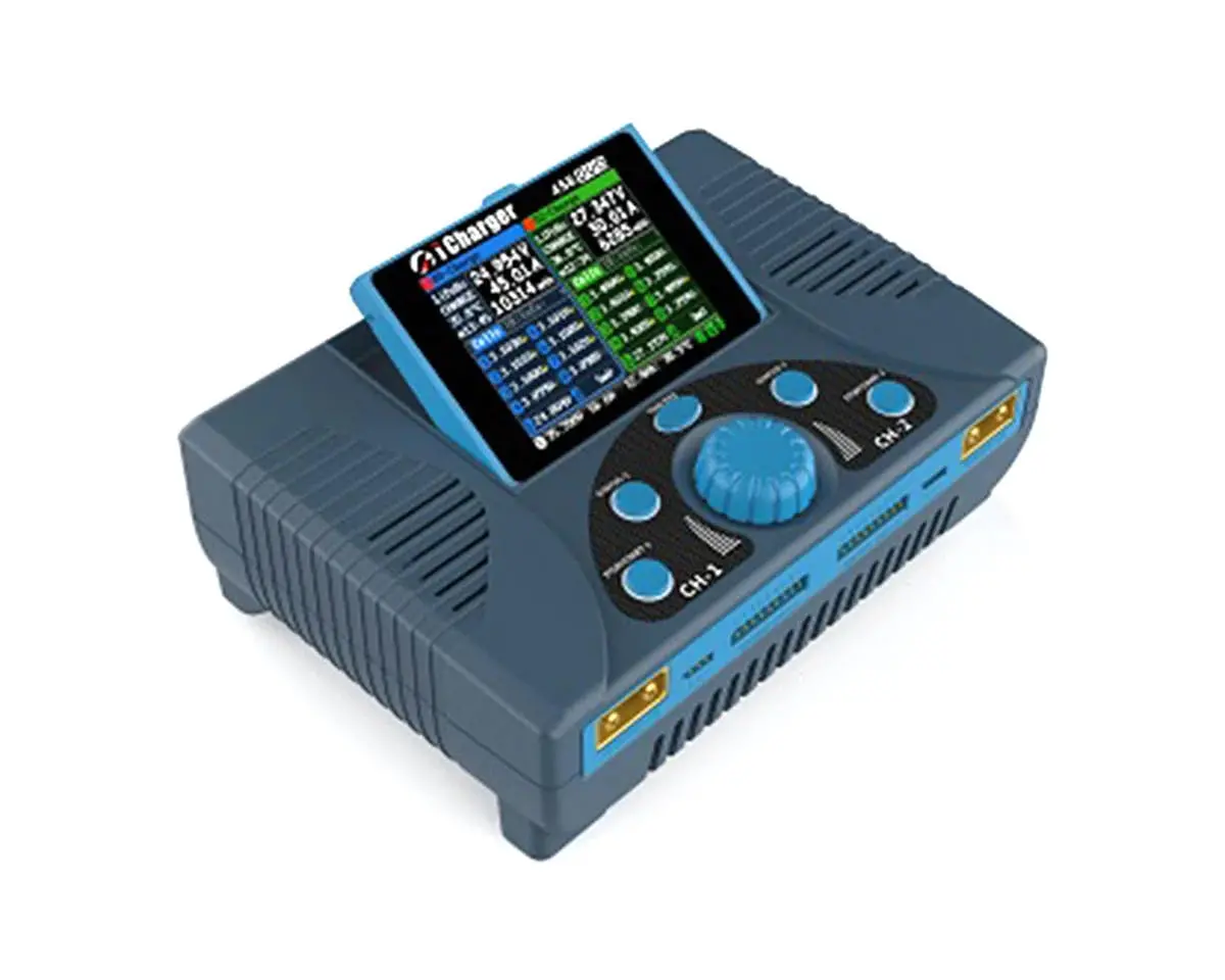 Junsi Icharger 458Duo Lilo/Lipo/Life/Nimh/Nicd Dc Battery Charger (8S/70A/2200W) 1