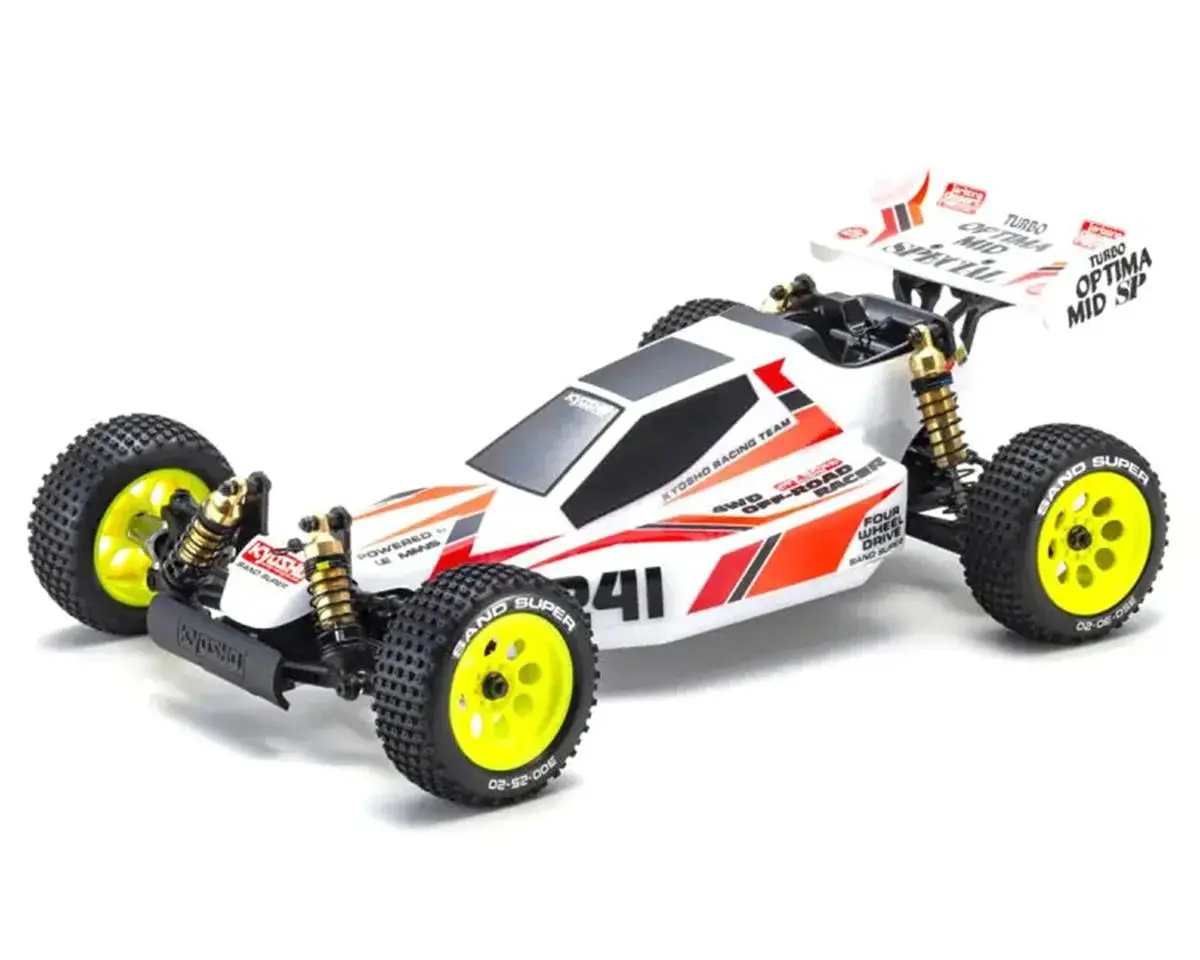 Kyosho Turbo Optima Mid Special 1/10 4Wd Electric Off-Road Buggy Racer Kit 1