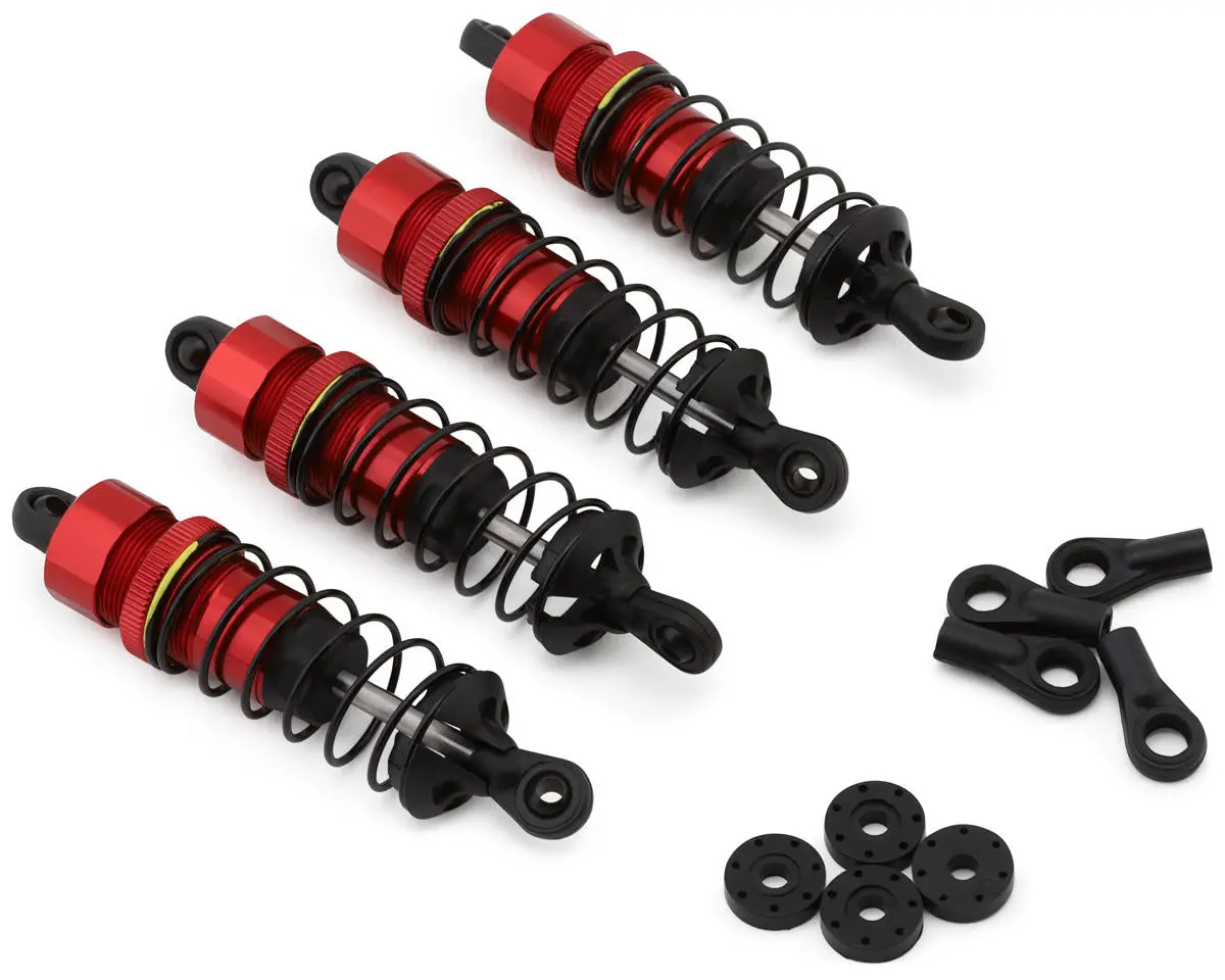 Kyosho Fazer Mk2 Pre-Assembled Aluminum Rally Shock Set (Red) 1
