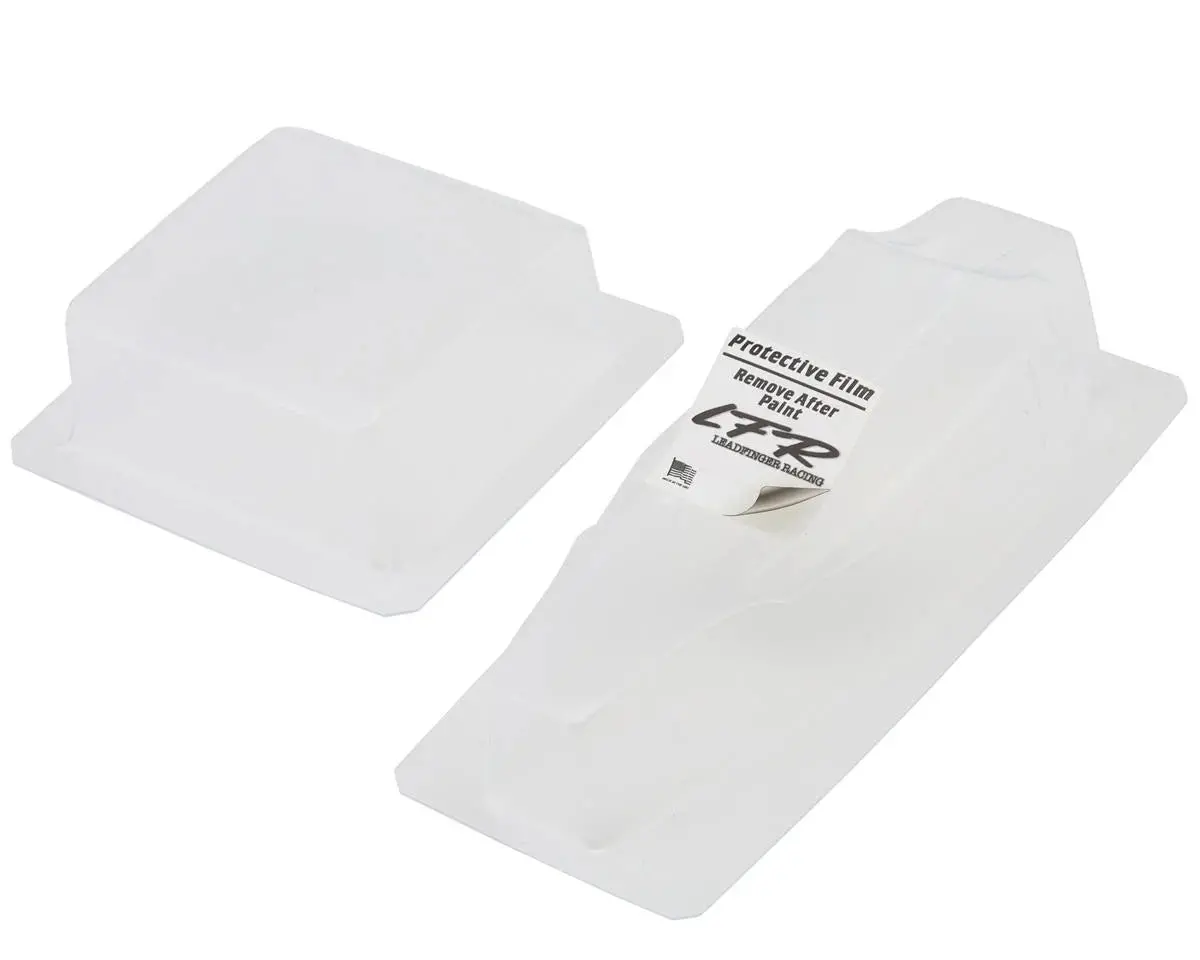 Leadfinger Racing Micro-B Retro-Mod Body & Wing Set (Clear) 1