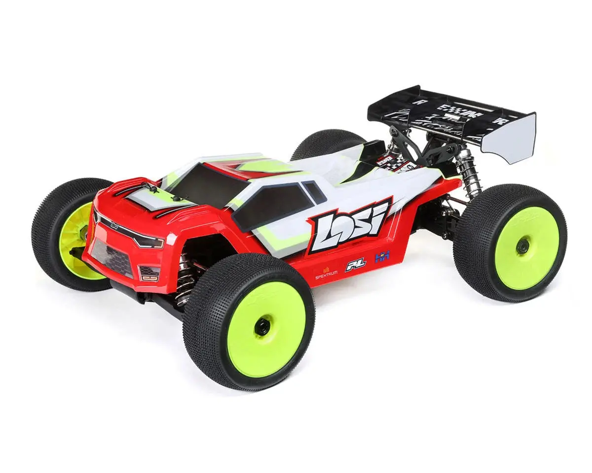 8Ight-Xte 1/8 4Wd Electric Brushless Rtr Truggy W/Dx3 2.4Ghz Radio 1