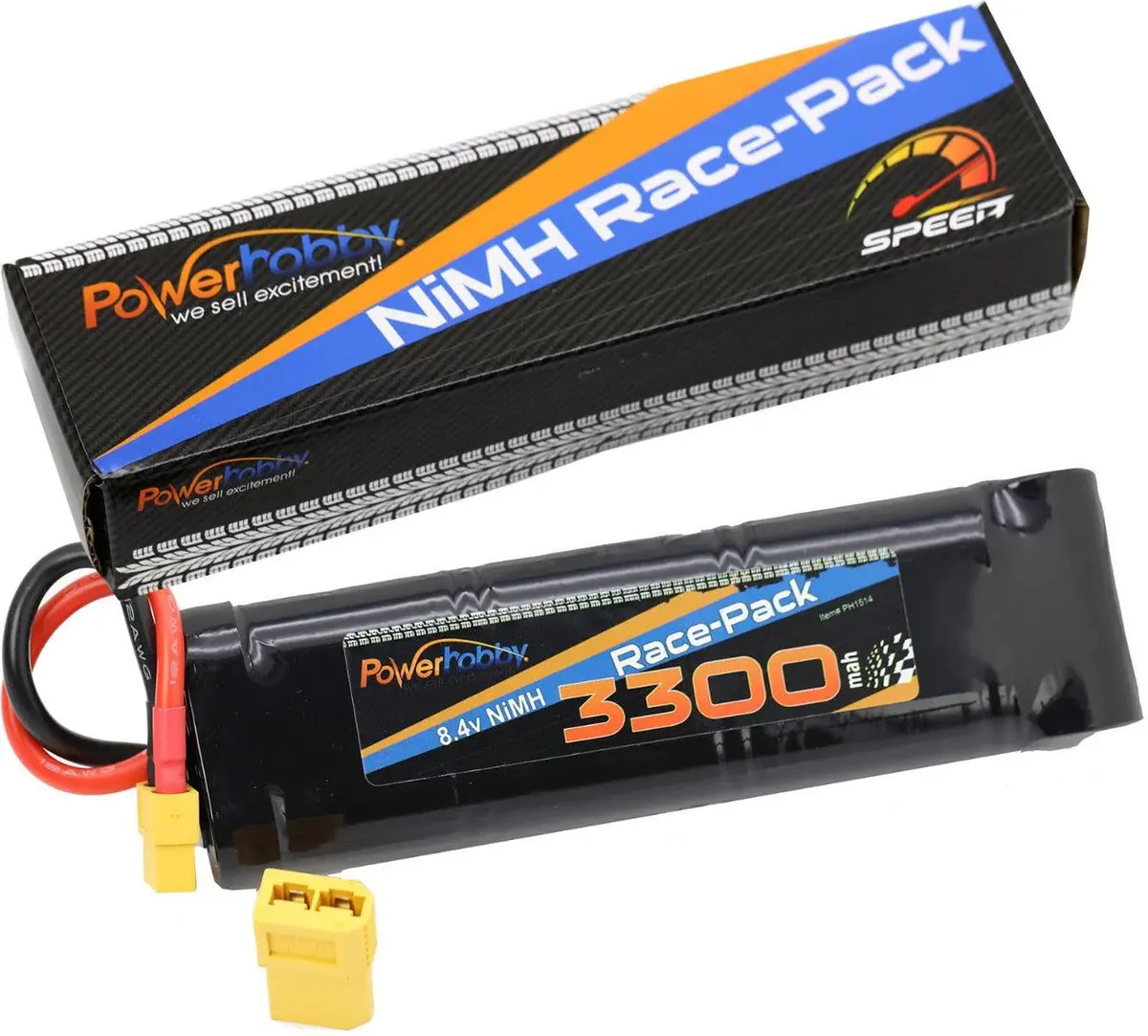 8.4V 7-Cell 3300Mah Nimh Flat Battery Pack W Xt60 + Adapter 1