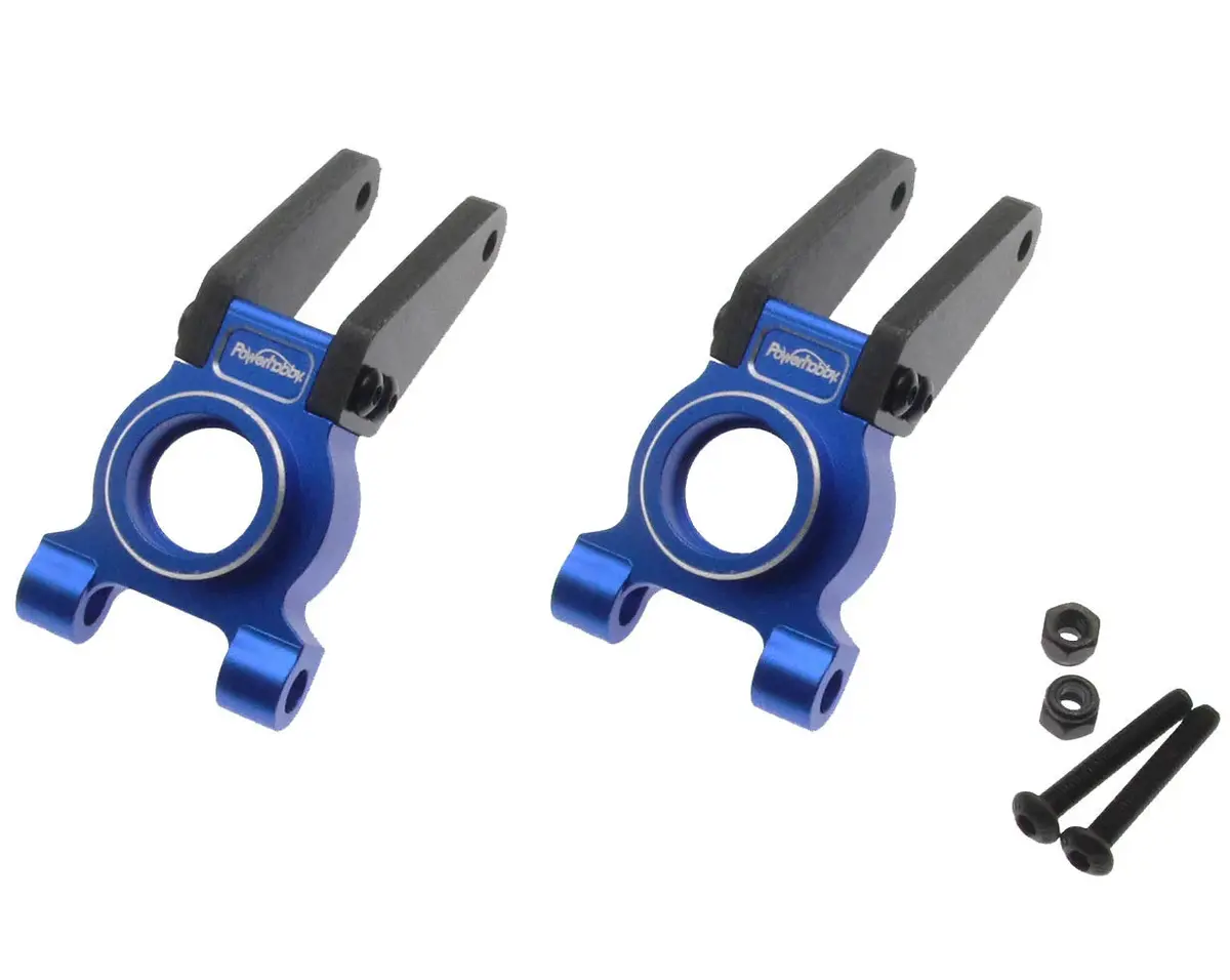 Aluminum Rear Upright Rear Hub Carrier Blue Arrma Gorgon 1